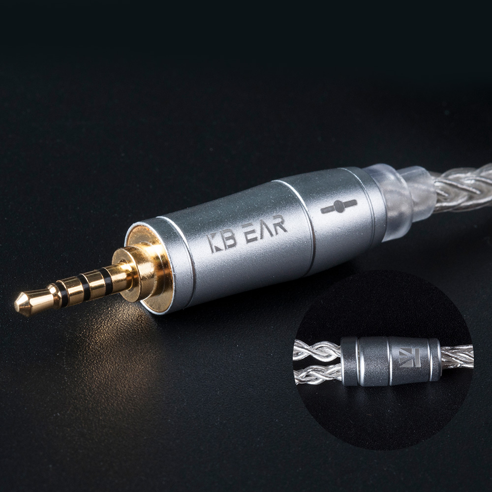 KBEAR 8 코어 업그레이드 실버 유선 이어폰 케이블 - In Ear Monitor Iem 리뷰 및 가격