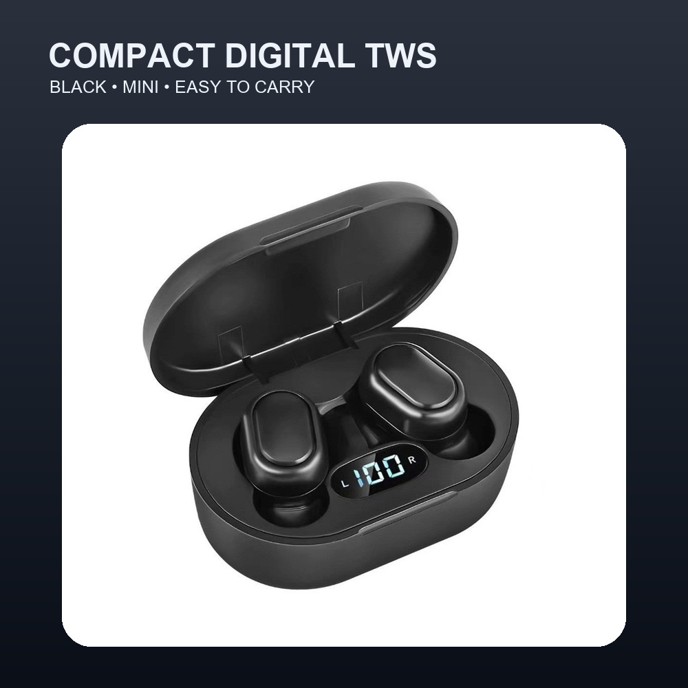디지털 디스플레이 TWS 블루투스 5.0 무선 이어버드 - Earbuds Charging Case 리뷰 및 가격