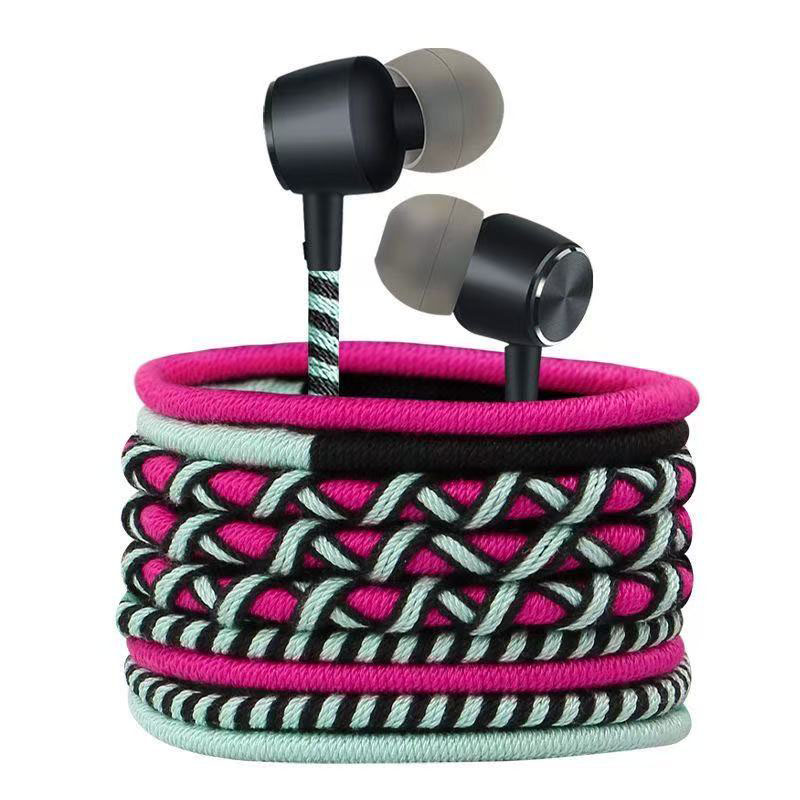 브레이드형 유선 이어폰 3.5mm 인이어 헤드폰 마이크 - Wired Earphone Mic 리뷰 및 가격